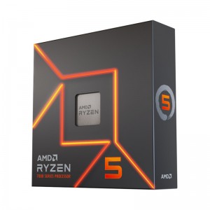 Processador AMD Ryzen 5 7600X 6-Core 4.7GHz c/ Turbo 5.3GHz 38MB SktAM5